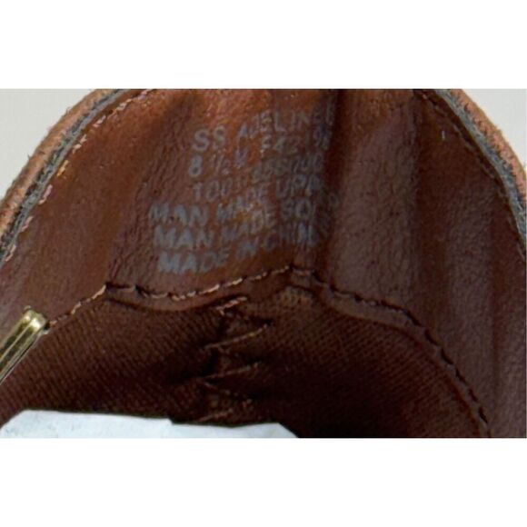 Sun + Stone‎ Ankle Boots Size 8.5 Brown Double Zip Almond Toe Cushioned NEW - Picture 7 of 8